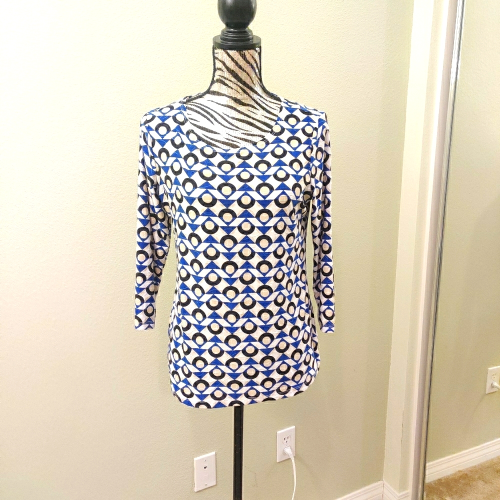M collection Pattern top
